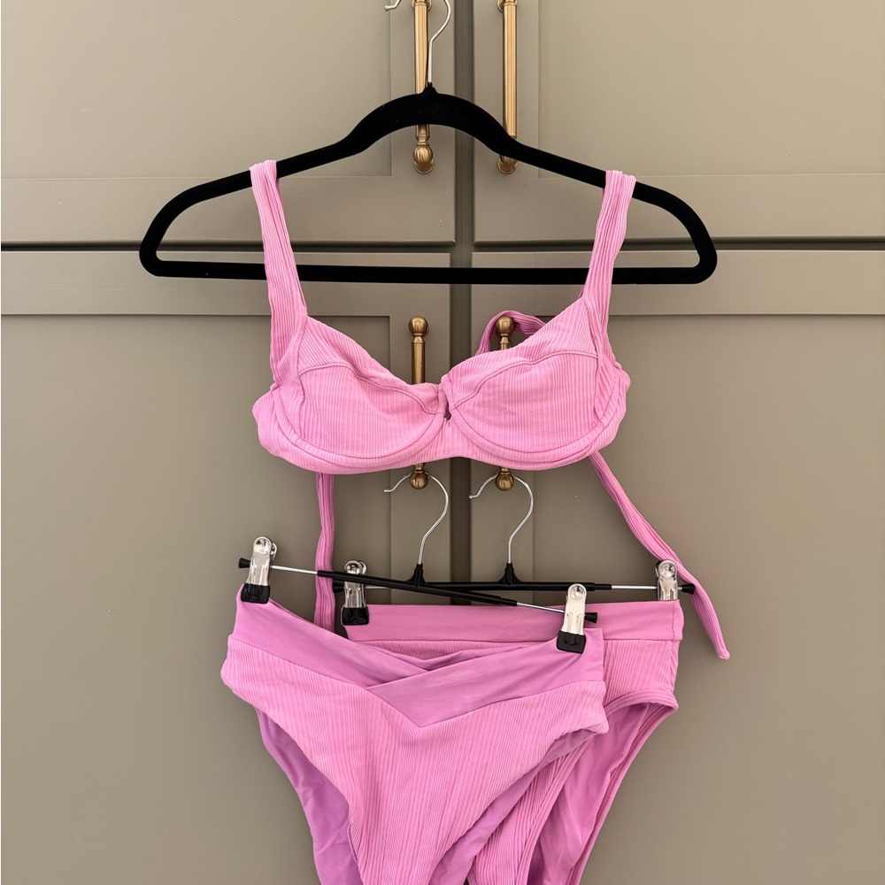 L*Space Pink Bikini Swimwear
